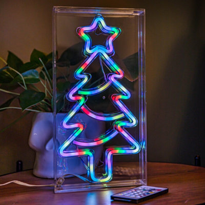 300 rgb neon flex xmas tree - usb