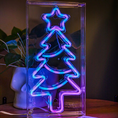 300 rgb neon flex xmas tree - usb