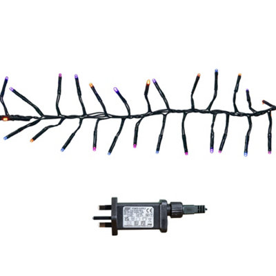 Lichterkette Außen LK101WZ LED Lichterkette Batterie Timer 2,85m