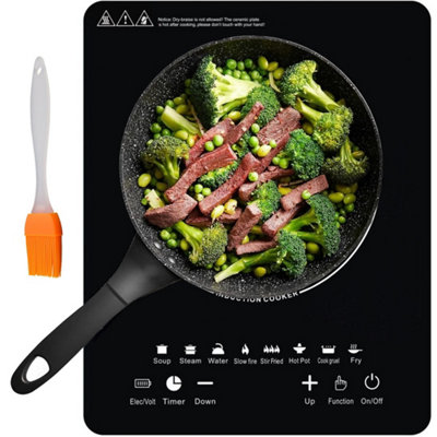 3000W Electric Induction Hob Portable Digital Touch Single Cooker