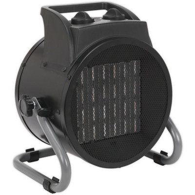 3000W Industrial PTC Fan Heater - 2 Heat Settings - Fan Only Mode - 10000 Btu/hr
