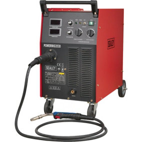 300A MIG Welder with Non-Live Euro Torch - Turbo Fan - 415V 3 Phase Supply