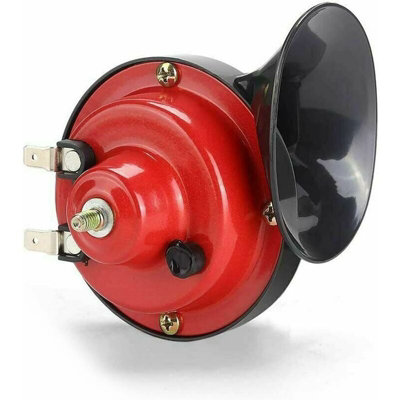 2PC 12V 300DB Super Loud Train Air Horn – Waterproof Snail Horn For Motorcycle Car Truck Suv And Boat
