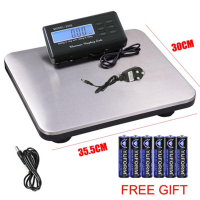 300kg Heavy Duty Digital Postal Parcel Scales Platform Postage Shipping ...