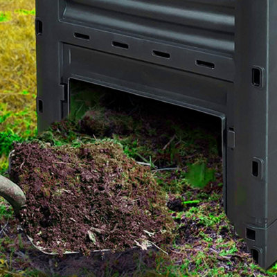 300L Garden Composter Bin Organic Waste Compost Converter Eco Friendly