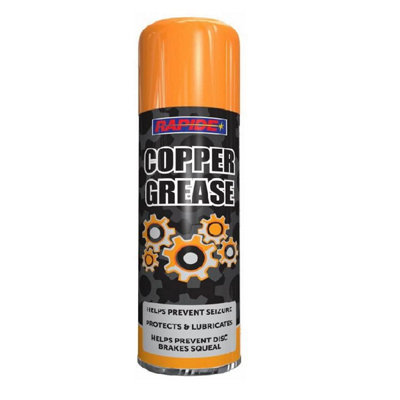 300ml Copper Grease Spray Lubricant Can Anti Seize Brake Pad Squeal Oil
