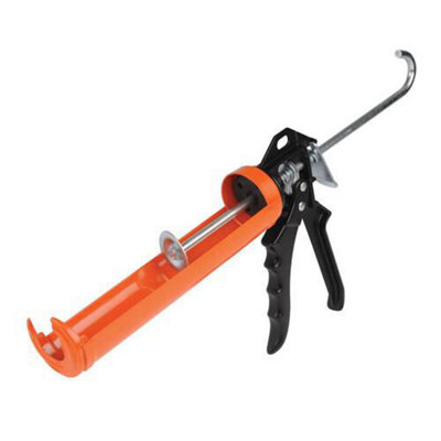 300ml Steel Caulking Gun Silicone Sealants & Adhesives Applicator Skelton Tool