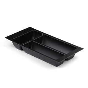 300mm Black Cutlery Tray for Blum Tandembox 422mm Long x 212mm Wide