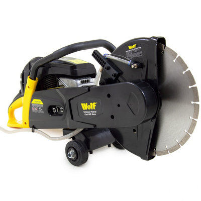 300mm Disc Cutter Concrete Saw Wolf Petrol 58cc 300mm Diamond Blade - 7