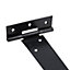 300mm Heavy Duty T Tee Hinges for Doors + Gates with Fixing Screws 4pc
