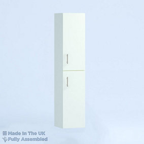 300mm Tall Wall Unit - Vivo Gloss Ivory - Left Hand Hinge
