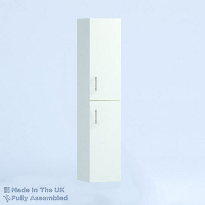 300mm Tall Wall Unit - Vivo Gloss Ivory - Right Hand Hinge