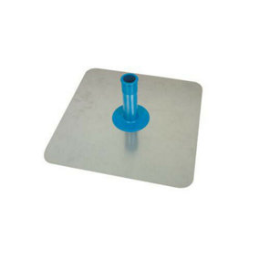 300mm x 300mm Sheet Aluminium Plastering Hawk/Applicator Detachable Handle