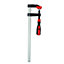 300mm x 50mm Sliding F Clamp Bar Profile Holder Fastener Fastening Fast Grip 6pk
