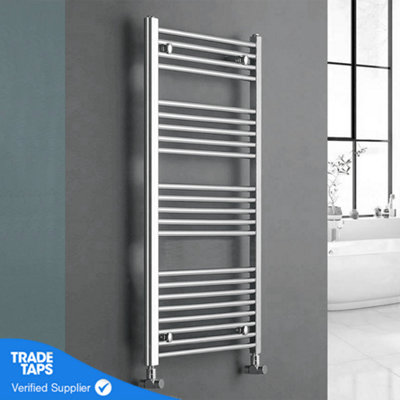 300x1000mm Straight Chrome Heated Towel Warmer Ladder Rail Radiator