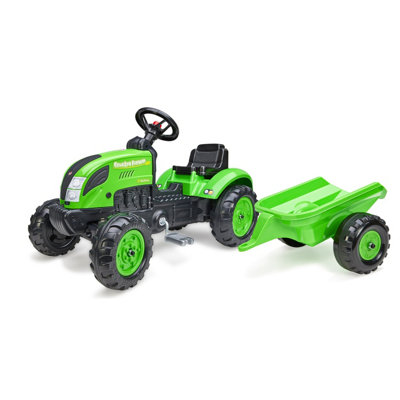 TP Toys Falk Country Farmer Pedal Tractor With Trailer from B&Q