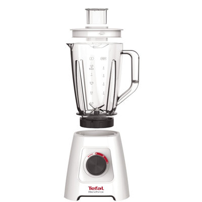 Tefal White Bl420140 Blendforce Ii Plastic Jug Blender 2L