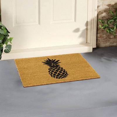 Artsy Doormats Pineapple DoormatRegular 60X40Cm from B&Q