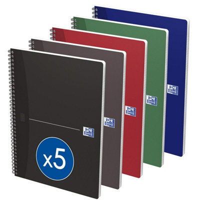 Oxford Office Nbk Wirebound Soft Cover 90gsm Smart Ruled 180pp A4 - Image 3