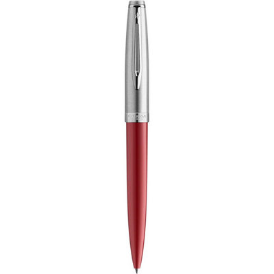 Accessotech Red Waterman Chrome Trim Ballpoint Pen Luxury Writing Instrument With Polished Detailing from B&Q