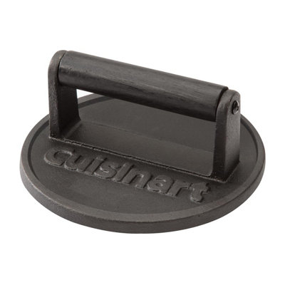 Cuisinart Cast Iron Smashed Burger Press | Heavy Duty EU, Black - Image 3