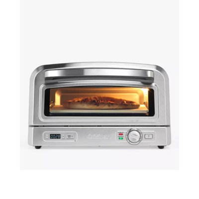 B&Q -  Cpz120U Indoor Pizza Oven Stainless Steel