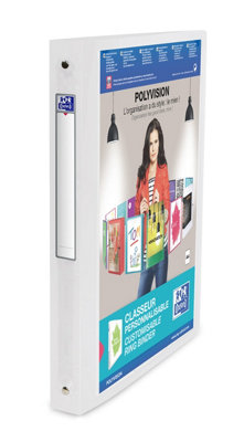 Oxford Polyvision A4 Clear Presentation Ring Binder (12 Pack) 100081049 from B&Q