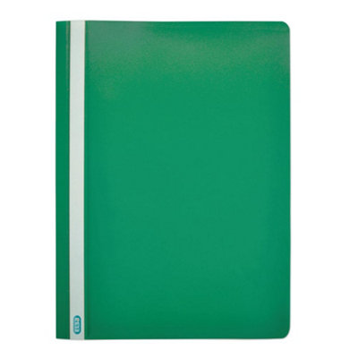 Elba A4 Project FolderGreenWith Customisable Cover (Pack Of 50) from B&Q