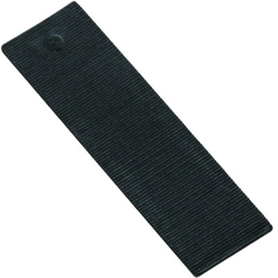100 Pack Assorted Plastic Window And Glazing Packers Spacers 1mm To 6mm Flat Spacers Frame Fixing from B&Q