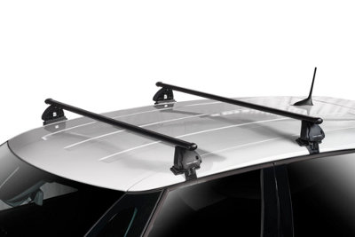 Green Valley Complete Roof Rack Bar System For Vauxhall Corsa F 5Dr Hatch 2019- Onwards from B&Q