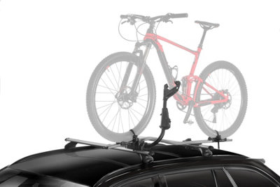 Green Valley Fast Rider Cycle Carrier Roof Rack Cross Bar Mounted E Bikes -20Kg from B&Q