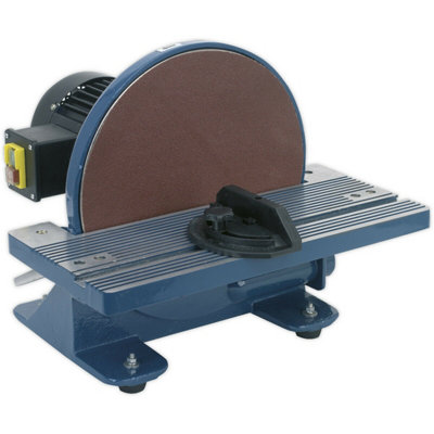 Disc sander outlet table