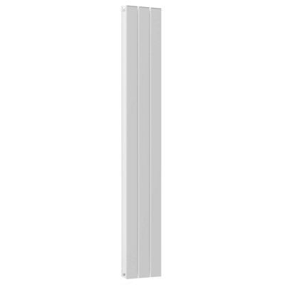 305mm x 1800mm Double Aluminium Panel Radiator in White - Model Lena ...