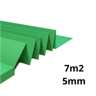 Corksystem Underlay Xps Quick 5mm7M2 (75.35 Sqft)20% DenserUk BrandFast-Fit Folded Tile Format from B&Q