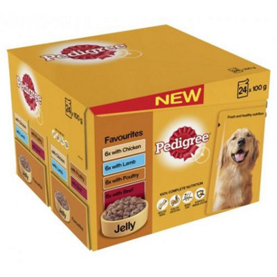 B&Q -  Pouch Jelly Favourites 48 X 100G