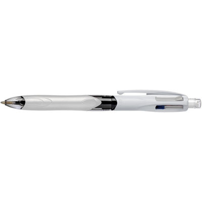 Bic 4 Colours Multifunctional Ballpoint Pen And Hb Pencil ComboSet Of 12All In One Writing Instrument With Built In Eraser from B&Q