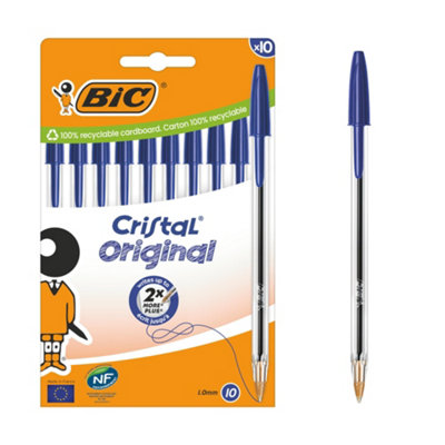 Bic 516352 Ballpoint Pen Blue Stick Ballpoint Pen Medium 10 Pc(S) - Image 13