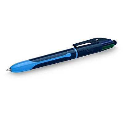 Bic Pack of 12 Assorted Colour Smooth Black Barrel Ballpoint Pen - Image 7