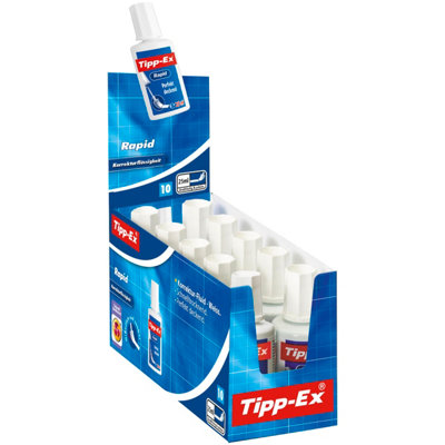 Tipp-Ex Rapid Correction Fluid 10 x 20ml - PACK 12 NWT1172P - Image 13