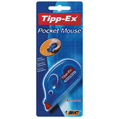 Tipp-Ex Pocket Mouse Correction Tape Blister Pack Of 10 from B&Q