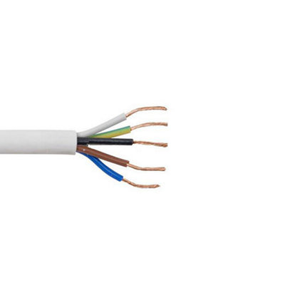 3095Y 0.75mm 5 SCORE HEAT RESISTANT PVC FLEX (100m)