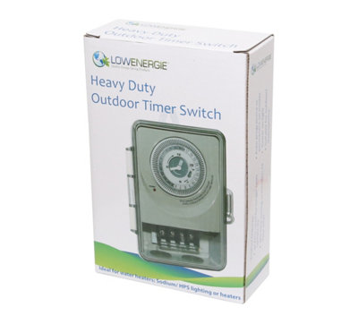 30A Light or Immersion Heater Mechanical Timer