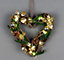 30cm B/O LED Twig Hanging Heart Gold