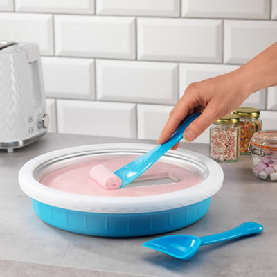 30cm Easy Rolled Ice Cream Maker With Tools - 3