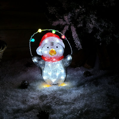 Penguin outdoor christmas decorations top