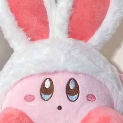 30cm Rabbit Ear Kirby Plush Toy Soft Hug Pillow