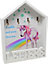 30Cm Unicorn Letter Rack 4 Key Holder Organiser Home Storage Wall Mounted