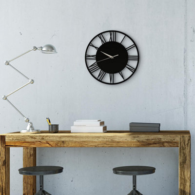 30cm x 30cm Acrylic Gloss Roman Black - 3
