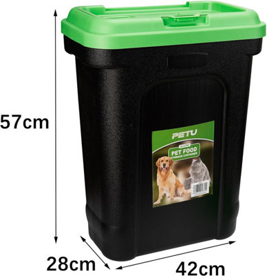 Double sided dog food container sale