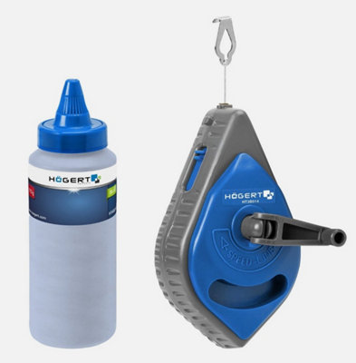 30m Chalk Line Reel with Blue Chalk Durable Scribing Tool for ...